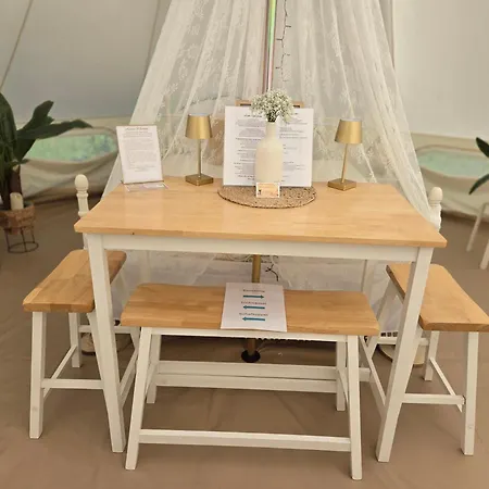 Luxury tent Idyllisches Campen Im Zelt *