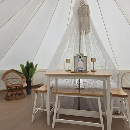 Idyllisches Campen Im Zelt Luxury tent *
