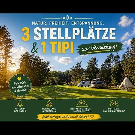 Idyllisches Campen Im Zelt *