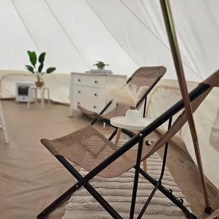 Idyllisches Campen Im Zelt Luxury tent *